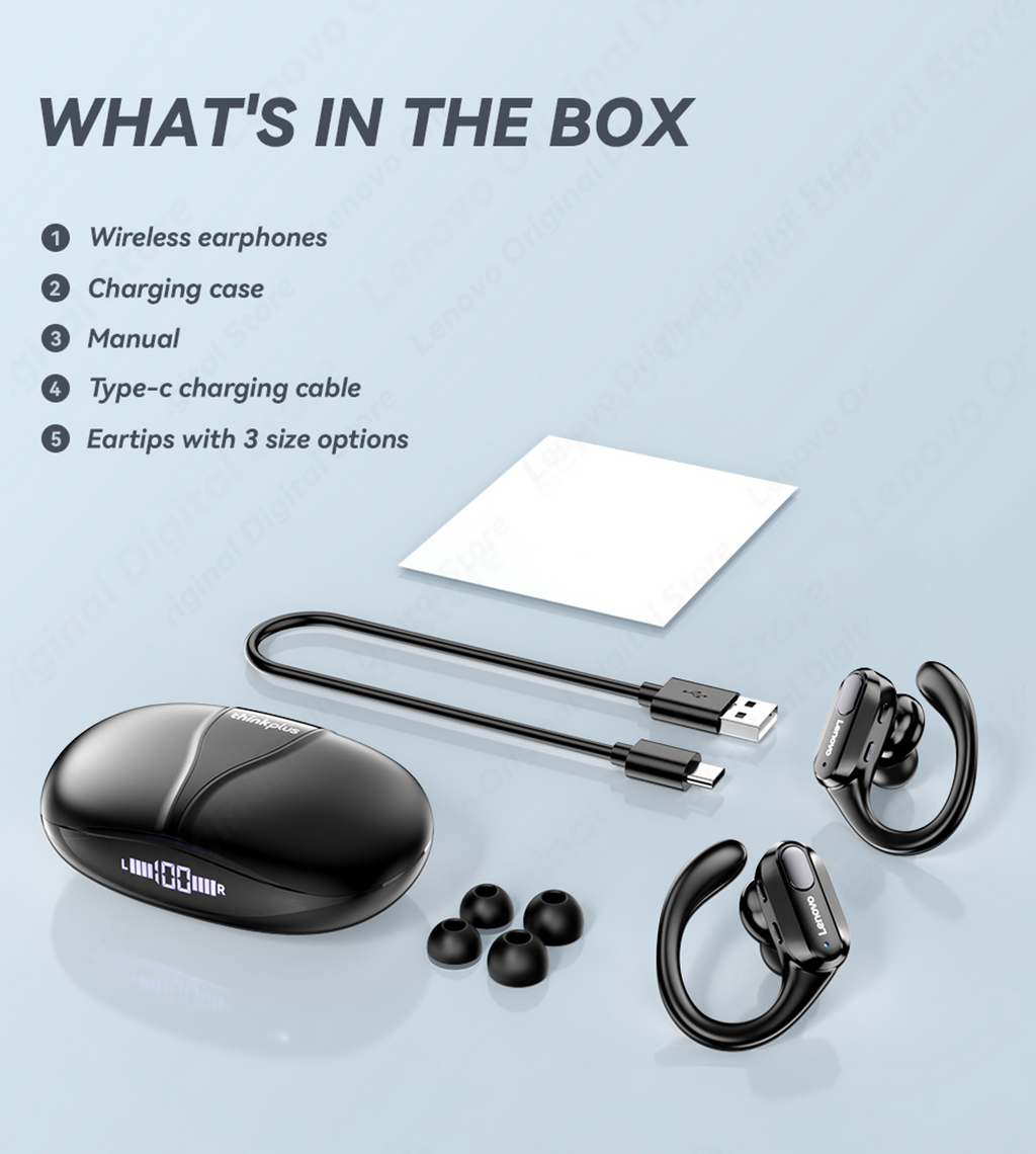 Audífonos Deportivos Lenovo XT80