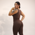 Enterizo Deportivo Moldeador Espalda Cubierta 🧘‍♀️✨