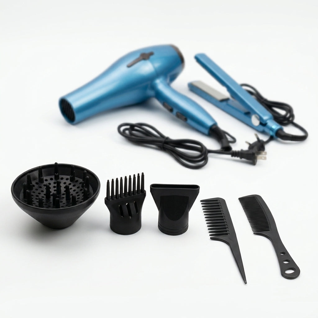 Set Estilizador 7 en 1 Nano Titanium