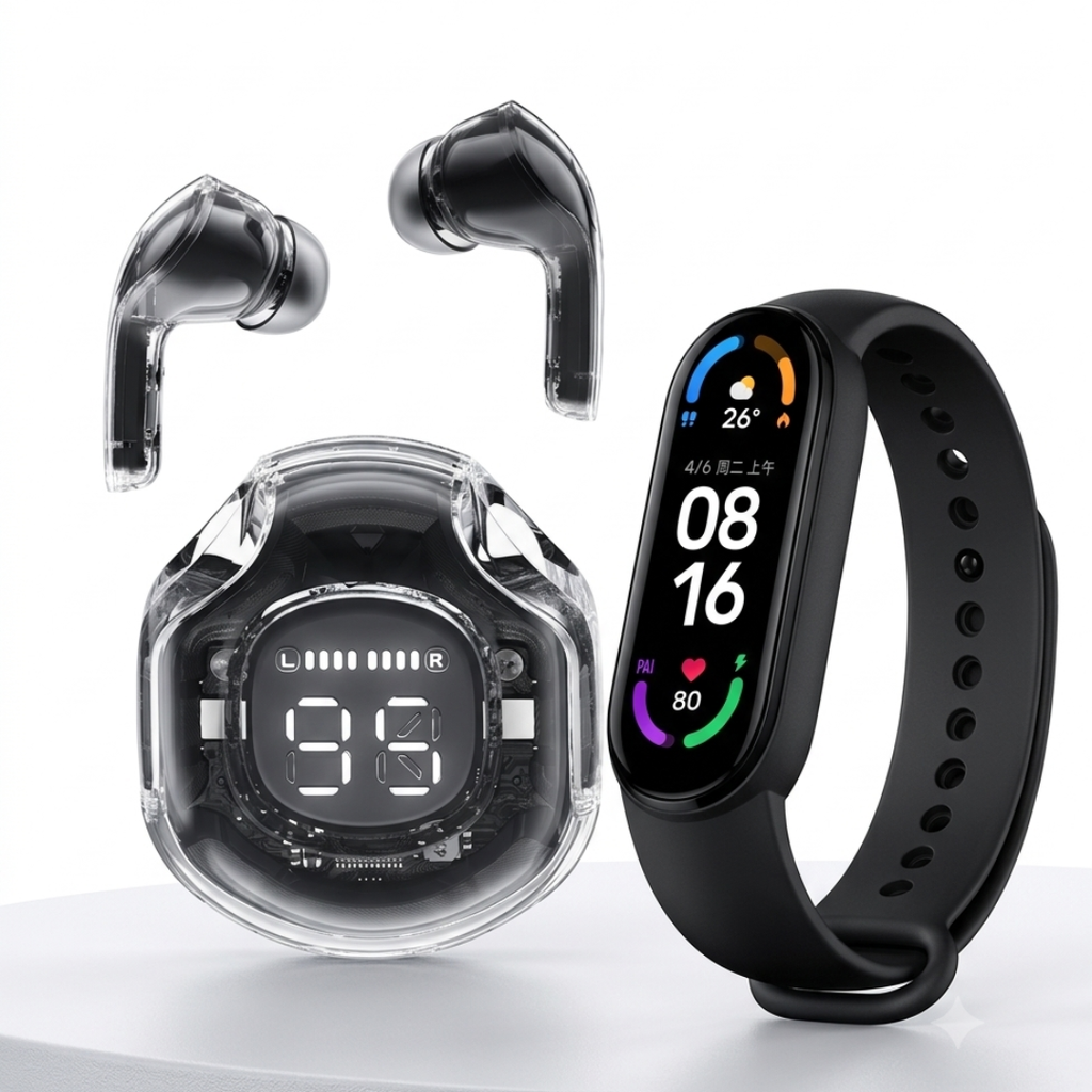 Combo Oferta: Reloj Inteligente + Audífonos EMS