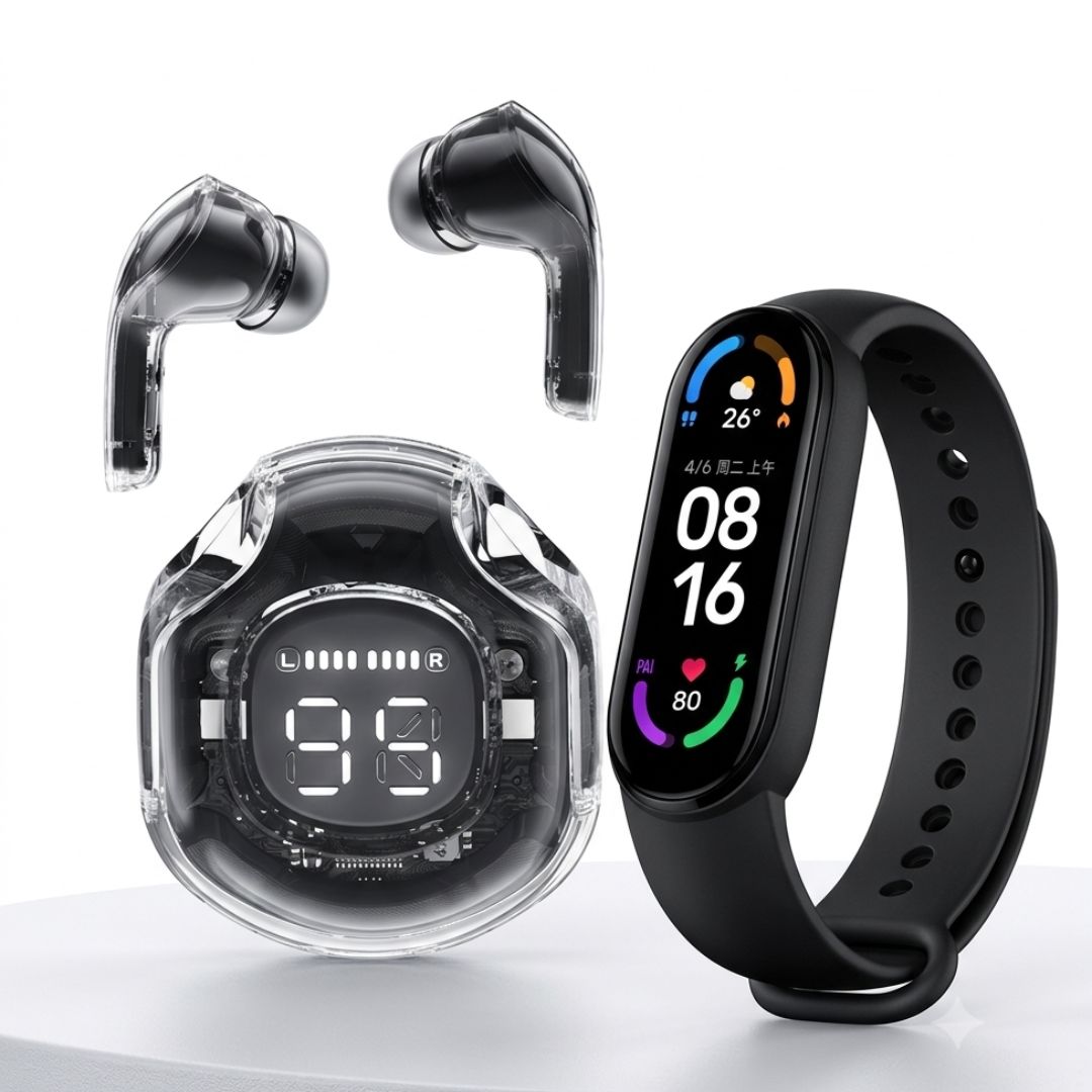 Combo Oferta: Reloj Inteligente + Audífonos EMS