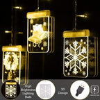 Luces Navideñas Cuadradas LED USB 🎄✨
